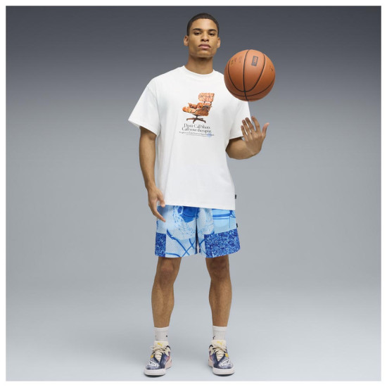 Puma Ανδρική κοντομάνικη μπλούζα Hooptopian Health Tee